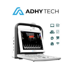 ADHYTECH USG Portable Color Doppler (Probe Convex + Probe Linier)